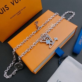 Оригинальный LV ожерелье, новая модель, ретро-стиль, модный аксес