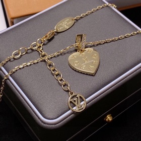 【Версия Seiko】 LV высококачественное колье Louis Vuitton с жемчуж
