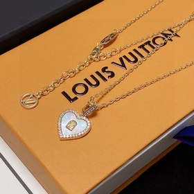 【Версия Seiko】 LV высококачественное колье Louis Vuitton с жемчуж