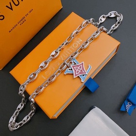 Оригинальный LV ожерелье, новая модель, ретро-стиль, модный аксес