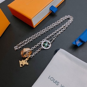 Оригинальный LV ожерелье, новая модель, ретро-стиль, модный аксес