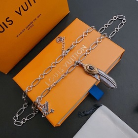 Оригинальный LV ожерелье, новая модель, ретро-стиль, модный аксес