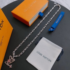 Оригинальный LV ожерелье, новая модель, ретро-стиль, модный аксес