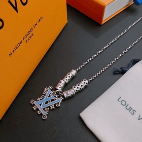 Оригинальный LV ожерелье, новая модель, ретро-стиль, модный аксес
