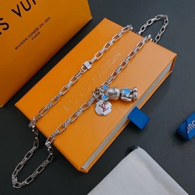 Оригинальный LV ожерелье, новая модель, ретро-стиль, модный аксес