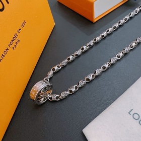 Оригинальный LV ожерелье, новая модель, ретро-стиль, модный аксес