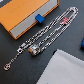 Оригинальный LV ожерелье, новая модель, ретро-стиль, модный аксес