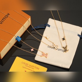 LV капелька масла буква ожерелье Louis Vuitton ожерелье индивидуа