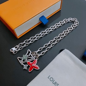 Оригинальный LV ожерелье, новая модель, ретро-стиль, модный аксес
