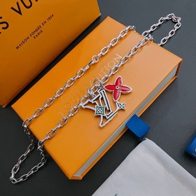 Оригинальный LV ожерелье, новая модель, ретро-стиль, модный аксес