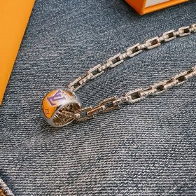 Оригинальный LV ожерелье, новая модель, ретро-стиль, модный аксес