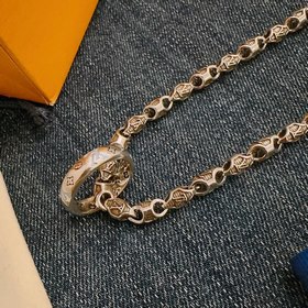 Оригинальный LV ожерелье, новая модель, ретро-стиль, модный аксес