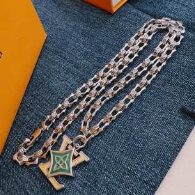 Оригинальный LV ожерелье, новая модель, ретро-стиль, модный аксес