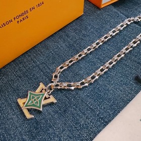 Оригинальный LV ожерелье, новая модель, ретро-стиль, модный аксес