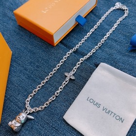 Оригинальный LV ожерелье, новая модель, ретро-стиль, модный аксес
