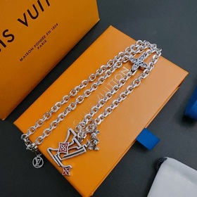Оригинальный LV ожерелье, новая модель, ретро-стиль, модный аксес