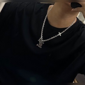 Оригинальный LV ожерелье, новая модель, ретро-стиль, модный аксес
