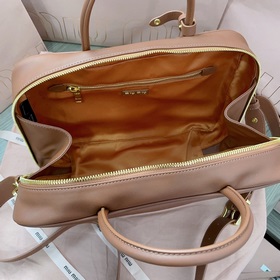 Коричневый 5BB117 Новая версия： новая сумка MiuMiu из высококачес