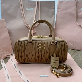 Коричневый 5BB148, новая сумка для боулинга от Miu, представлена