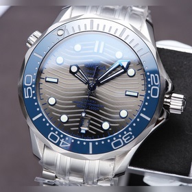 Новинка 2024 года, серия Omega Seamaster 300M с зеленым циферблат