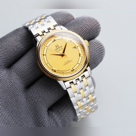 Omega De Ville Корпус： нержавеющая сталь 316L Ремешок： нержавеюща