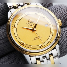 Omega De Ville Корпус： нержавеющая сталь 316L Ремешок： нержавеюща