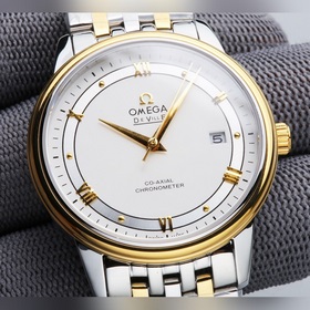 Omega De Ville Корпус： нержавеющая сталь 316L Ремешок： нержавеюща