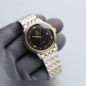 Omega De Ville Корпус： нержавеющая сталь 316L Ремешок： нержавеюща
