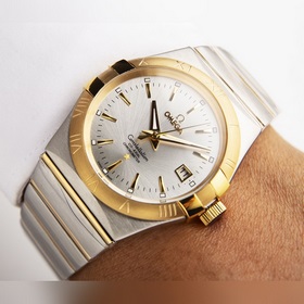Серия Omega Double Eagle, мужская модель с оригинальным механичес
