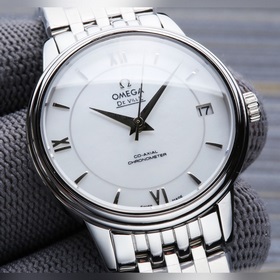Omega De Ville для пар Корпус： нержавеющая сталь 316L Ремешок： не