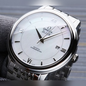 Omega De Ville для пар Корпус： нержавеющая сталь 316L Ремешок： не