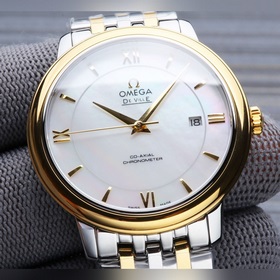 Omega De Ville для пар Корпус： нержавеющая сталь 316L Ремешок： не