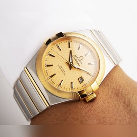 Серия Omega Double Eagle, мужская модель с оригинальным механичес