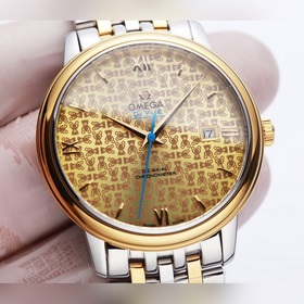 Серия Omega Seamaster, подлинная форма V-фабрики. На часах предст
