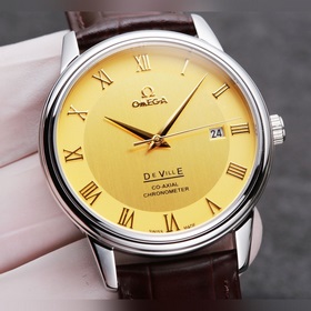 Omega De Ville для пар Корпус： нержавеющая сталь 316L Ремешок： не