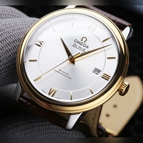 Серия Omega Seamaster - часы для пар. Подлинная форма, надписи со