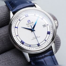 Omega De Ville Корпус： нержавеющая сталь 316L Ремешок： нержавеюща