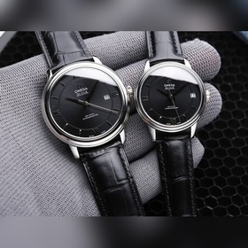 Серия Omega Seamaster - часы для пар. Подлинная форма, надписи со