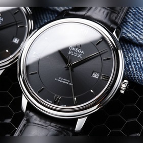 Серия Omega Seamaster - часы для пар. Подлинная форма, надписи со