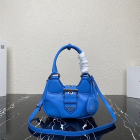 【Высококачественный оригинал】 {Овечья кожа} Pradα Moon Bag Новая