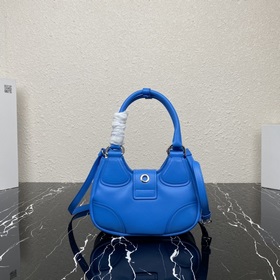 【Высококачественный оригинал】 {Овечья кожа} Pradα Moon Bag Новая 