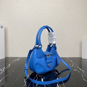 【Высококачественный оригинал】 {Овечья кожа} Pradα Moon Bag Новая 