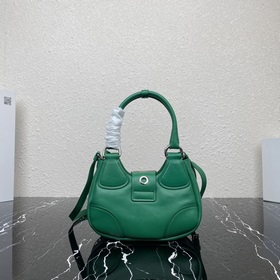 【Высококачественный оригинал】 {Овечья кожа} Pradα Moon Bag Новая 
