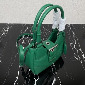 【Высококачественный оригинал】 {Овечья кожа} Pradα Moon Bag Новая 