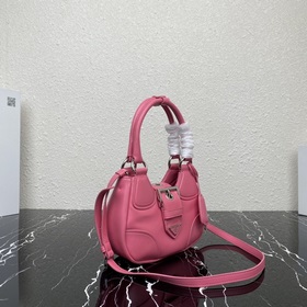 【Высококачественный оригинал】 {Овечья кожа} Pradα Moon Bag Новая 