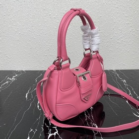 【Высококачественный оригинал】 {Овечья кожа} Pradα Moon Bag Новая 