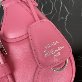 【Высококачественный оригинал】 {Овечья кожа} Pradα Moon Bag Новая 