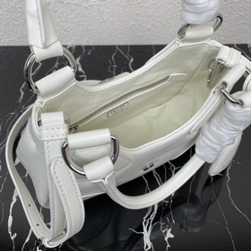 【Высококачественный оригинал】 {Овечья кожа} Pradα Moon Bag Новая 