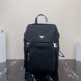 【Высококачественный оригинал】 Новый рюкзак Prada с парашютной тканью, классическ