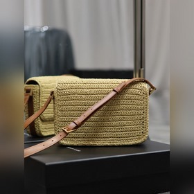 Сумка из соломы SOLFERINO BOX_Плетеные сумки Наполненная художест
